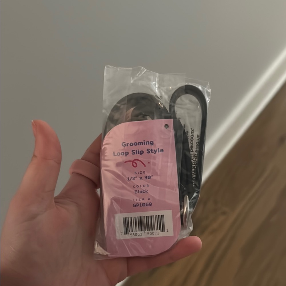 Black Grooming Loop Slip Style Lead